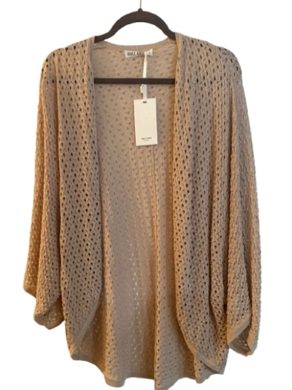 Grace Karin Crochet Batwing Cardigan (New with Tags, size xl)